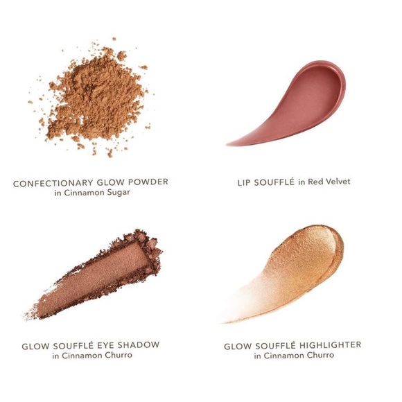 BRAND NEW BECCA x CRISSY 4 Cosmetic Items 3Pc Make-up Kit "Cravings Glow Recipe" - Picture 3 of 10